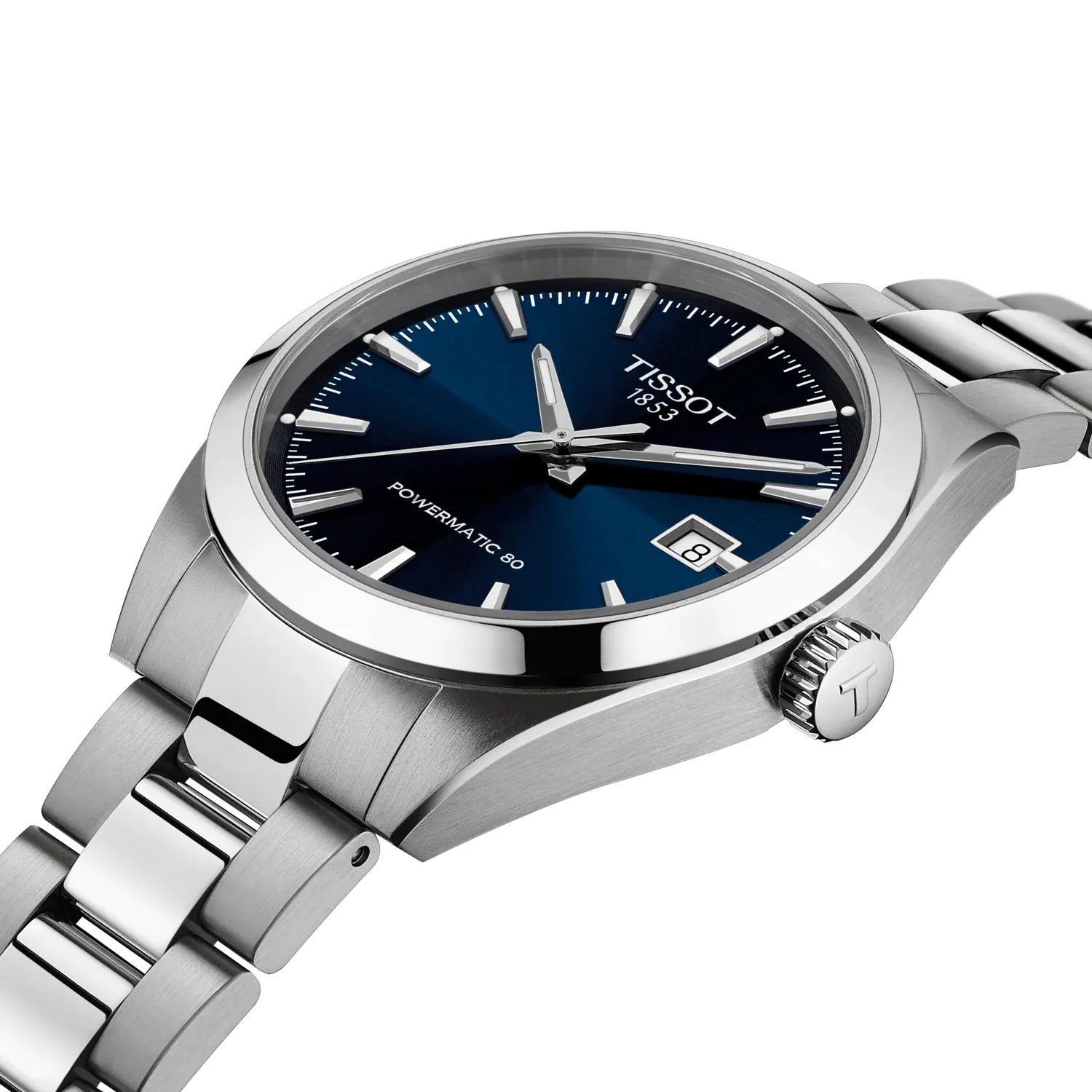 Tissot T1658071104100 Gentleman 38mm Swiss Automatic Men's Watch - Image 5