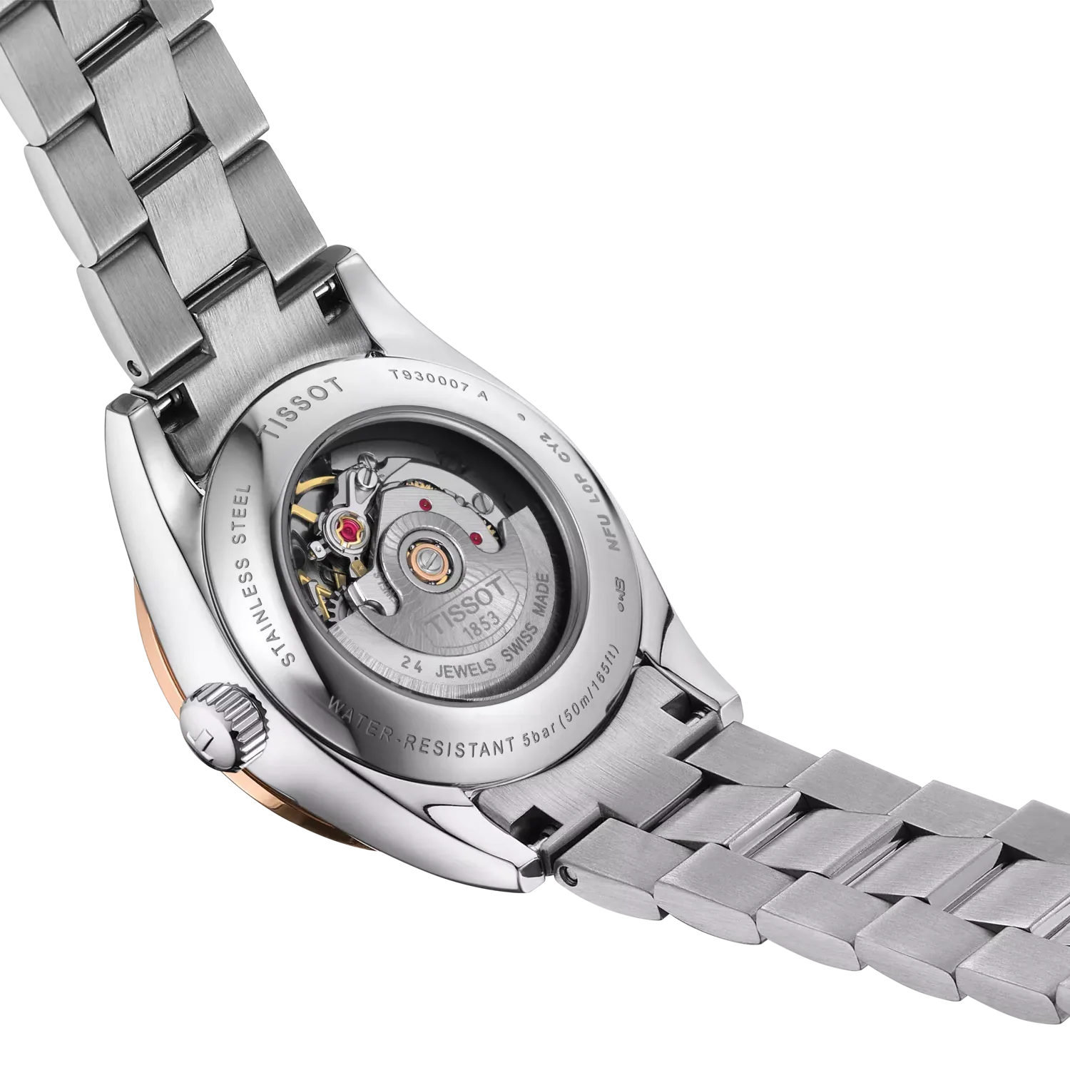 TISSOT T930.007.41.046.00 Swiss Automatic Movement Stainless Steel Case Water Resistant Elegant Design - Image 12