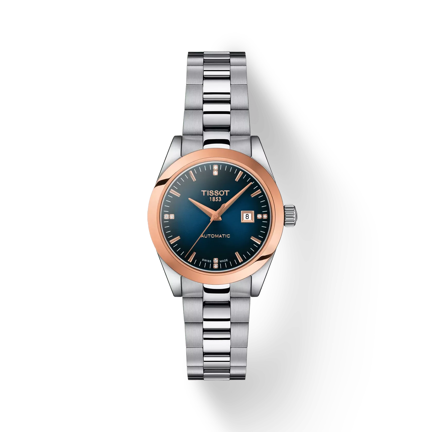 TISSOT T930.007.41.046.00 Swiss Automatic Movement Stainless Steel Case Water Resistant Elegant Design - Image 2