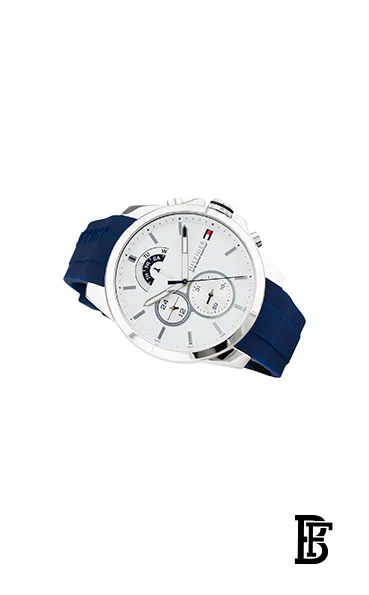 TOMMY HILFIGER 1791349 Stylish DECKER White Watch with Durable Stainless Steel, Water Resistant Design, and Elegant Minimalist Face