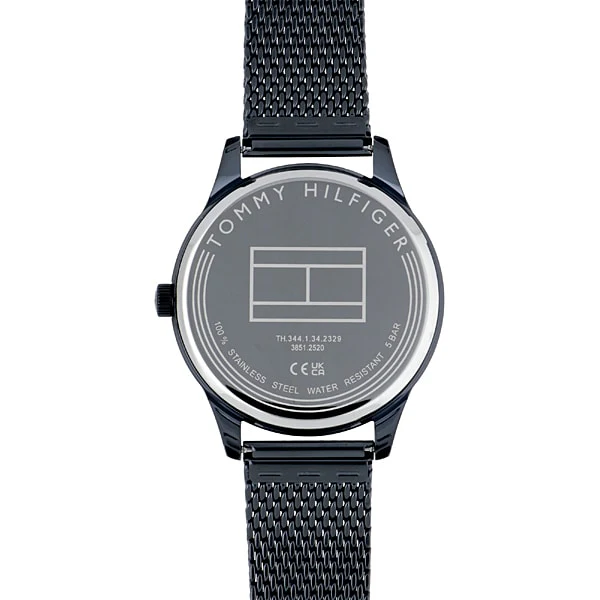 TOMMY HILFIGER 1791421 Stylish Mesh Belt with Black Dial, Durable Design, Imported Quality, 2 Year Warranty for Lasting Wear - Image 3