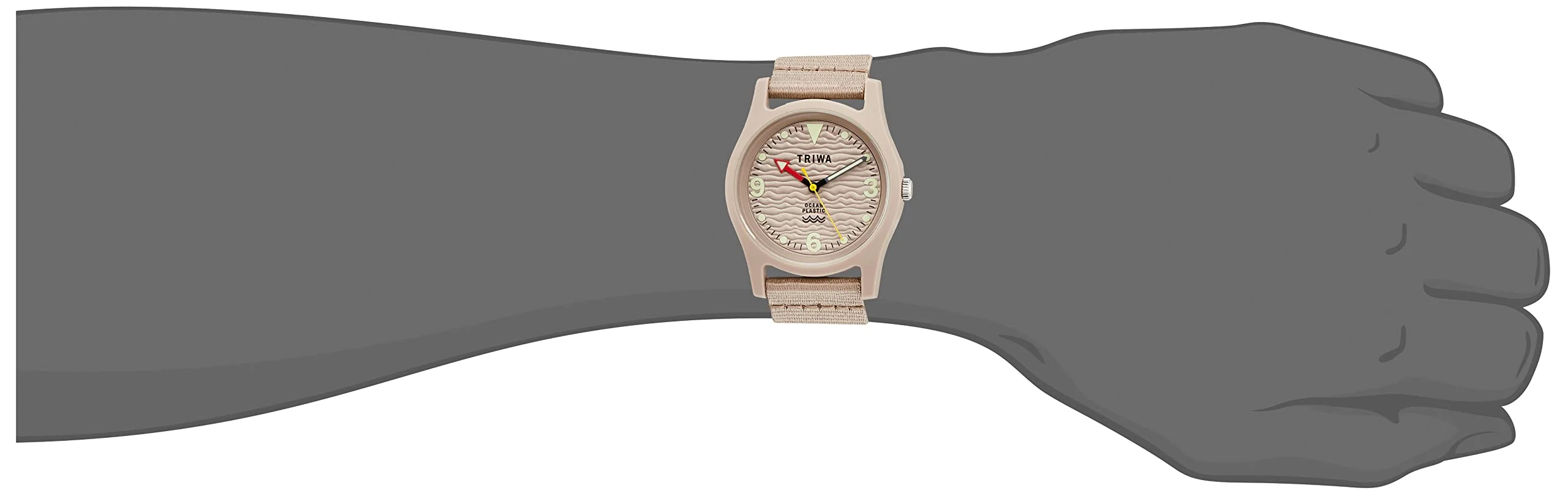 TRIWA Time for Oceans TFO105-CL152612 Recycled Ocean Plastic Watch - Image 6