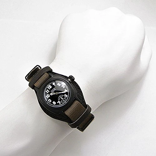VAGUE WATCH Co. Coussin Coal Mil CO-L-007-09BK Black Watch - Image 7