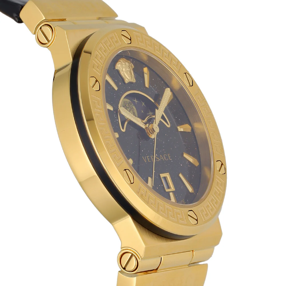 VE7G00123 Greca Logo Black 2-Year Warranty Stylish Design Durable Construction Water Resistant - Image 4