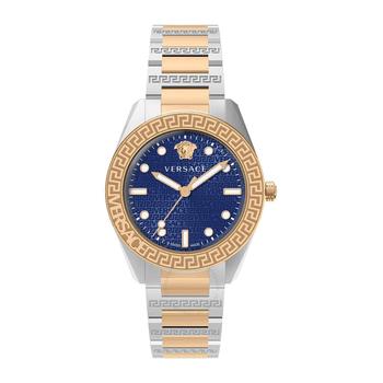 VERSACE VE2T00724 Greca Dome Luxury Watch with 2 Year Warranty Stylish Blue Design and Timeless Elegance for Every Occasion