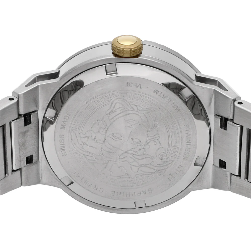 VERSACE VE3F00322 Medusa Infinite White 2-Year Warranty Luxury Design Water Resistant Stylish Timepiece - Image 5