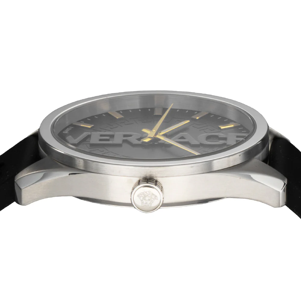 Versace VE3H00723 Luxury Black Watch Water Resistant 2-Year Warranty Stylish Design Durable Materials - Image 8