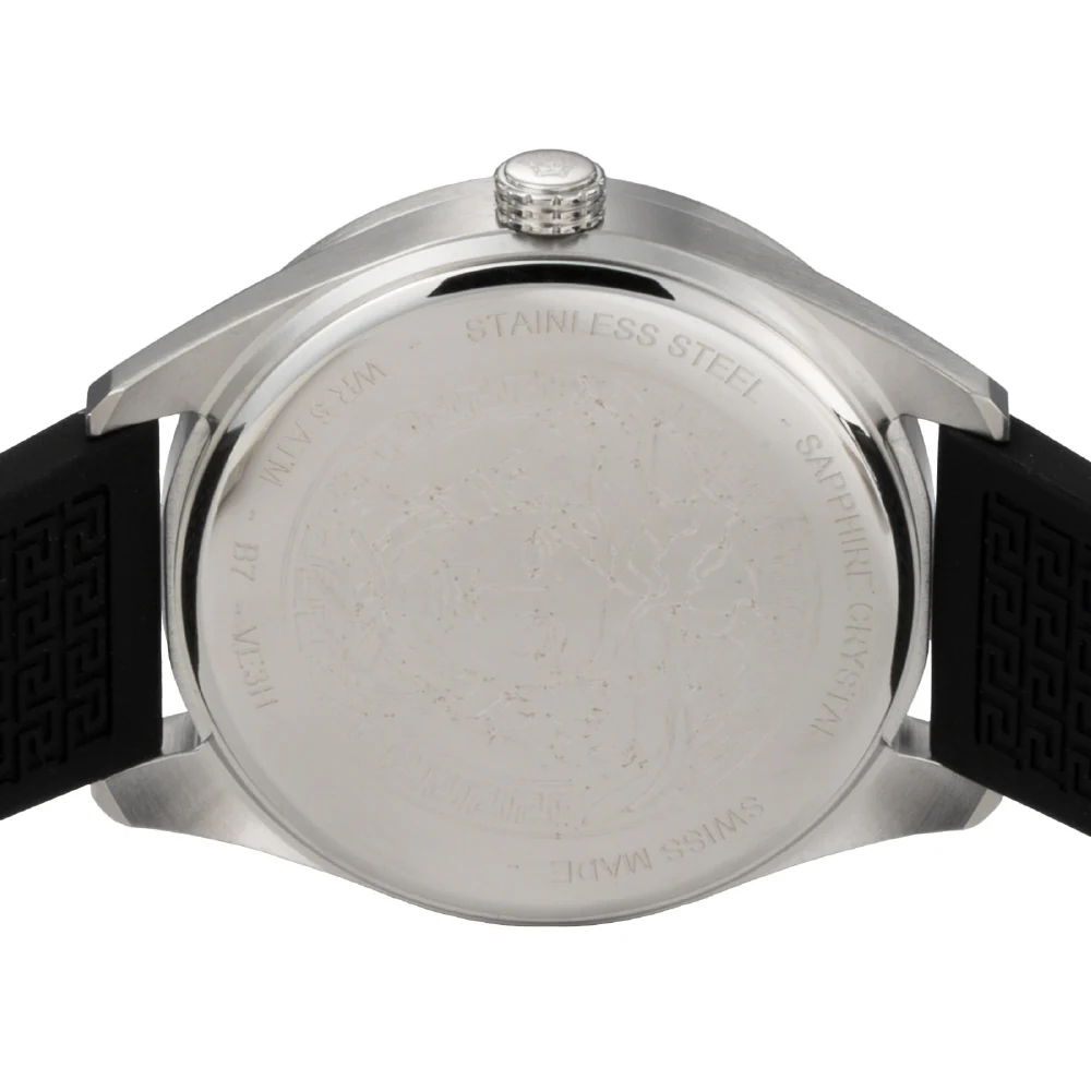 Versace VE3H00723 Luxury Black Watch Water Resistant 2-Year Warranty Stylish Design Durable Materials - Image 9