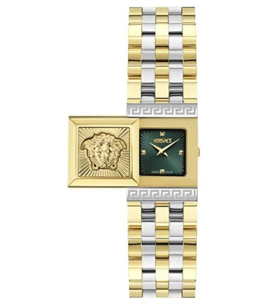 VERSACE VE6CA0223 AION CHRONO GENT Blue Watch with 2 Year Warranty Stylish Design Water Resistant Luxury Timepiece