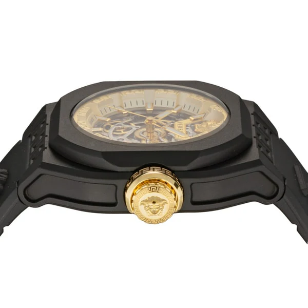VERSACE VE7L00123 Men's Biopolyurethane Belt with Durable Design, Elegant Style, and 2 Year Warranty for Versatile Fashion - Image 4