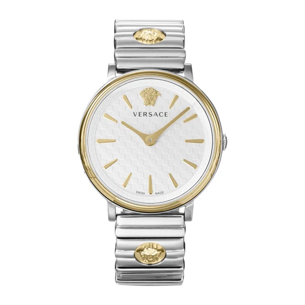 VERSACE VE8104922 Ladies' Metal Belt with Elegant Design, Durable Construction, 2 Year Warranty for Stylish Versatility