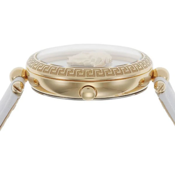 VERSACE VECQ00218 Palazzo Empire White Analog Watch with Water Resistant Classic Design and Elegant Style - Image 2