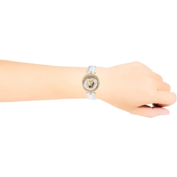 VERSACE VECQ00218 Palazzo Empire White Analog Watch with Water Resistant Classic Design and Elegant Style - Image 6