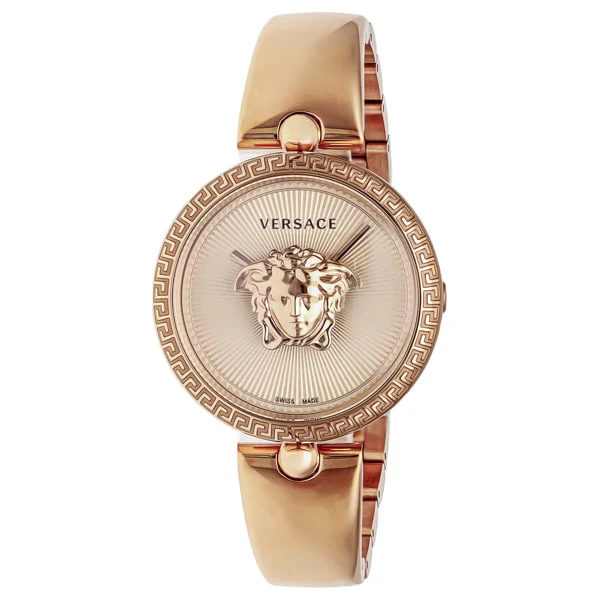 VERSACE VECQ00718 Palazzo Empire Stylish Design with 2 Year Warranty Luxurious Leather and Elegant Detailing
