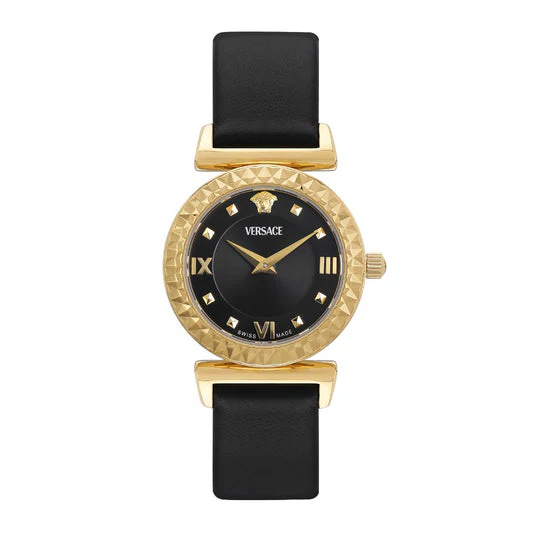 VERSACE VEGFA0125 Mini Vanity with 2 Year Warranty Stylish Black Design Compact Size Perfect for Travel and Daily Use