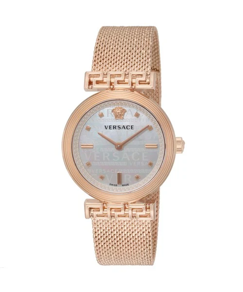 VERSACE VELW01322 Meander White Watch with 2 Year Warranty Stylish Design Water Resistant Durable Build
