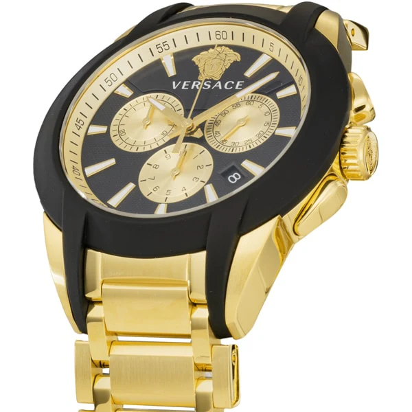 VERSACE VEM800524 Character Chrono Men's Metal Belt Watch with 2 Year Warranty, Stylish Design, Durable Construction and Precision Timing - Image 2