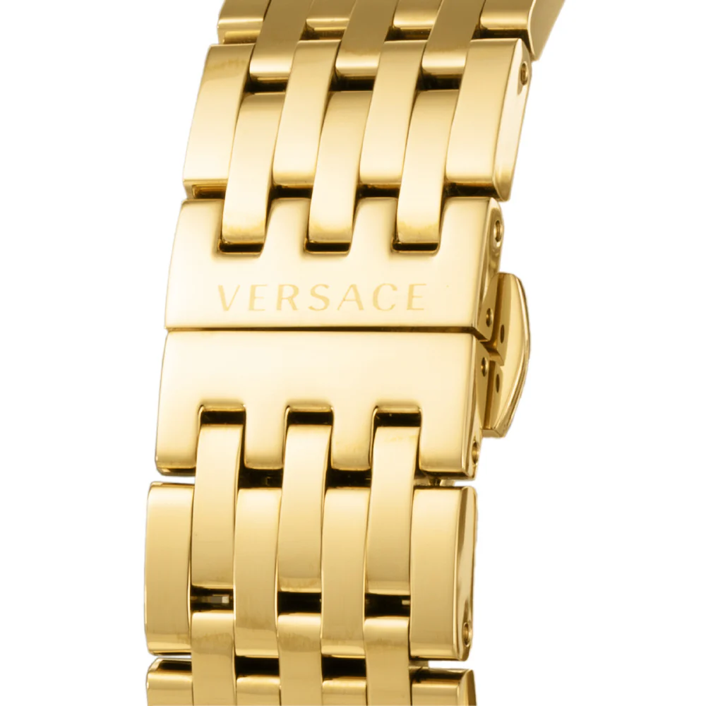 VERSACE VENCA0524 Gold Luxury Watch Water Resistant 2-Year Warranty Elegant Design - Image 7