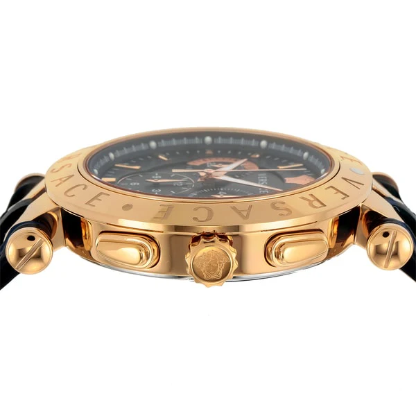 VERSACE VERQ00120 Men's Leather Belt with Premium Craftsmanship, Timeless Style, and 2 Year Warranty for Effortless Elegance - Image 4