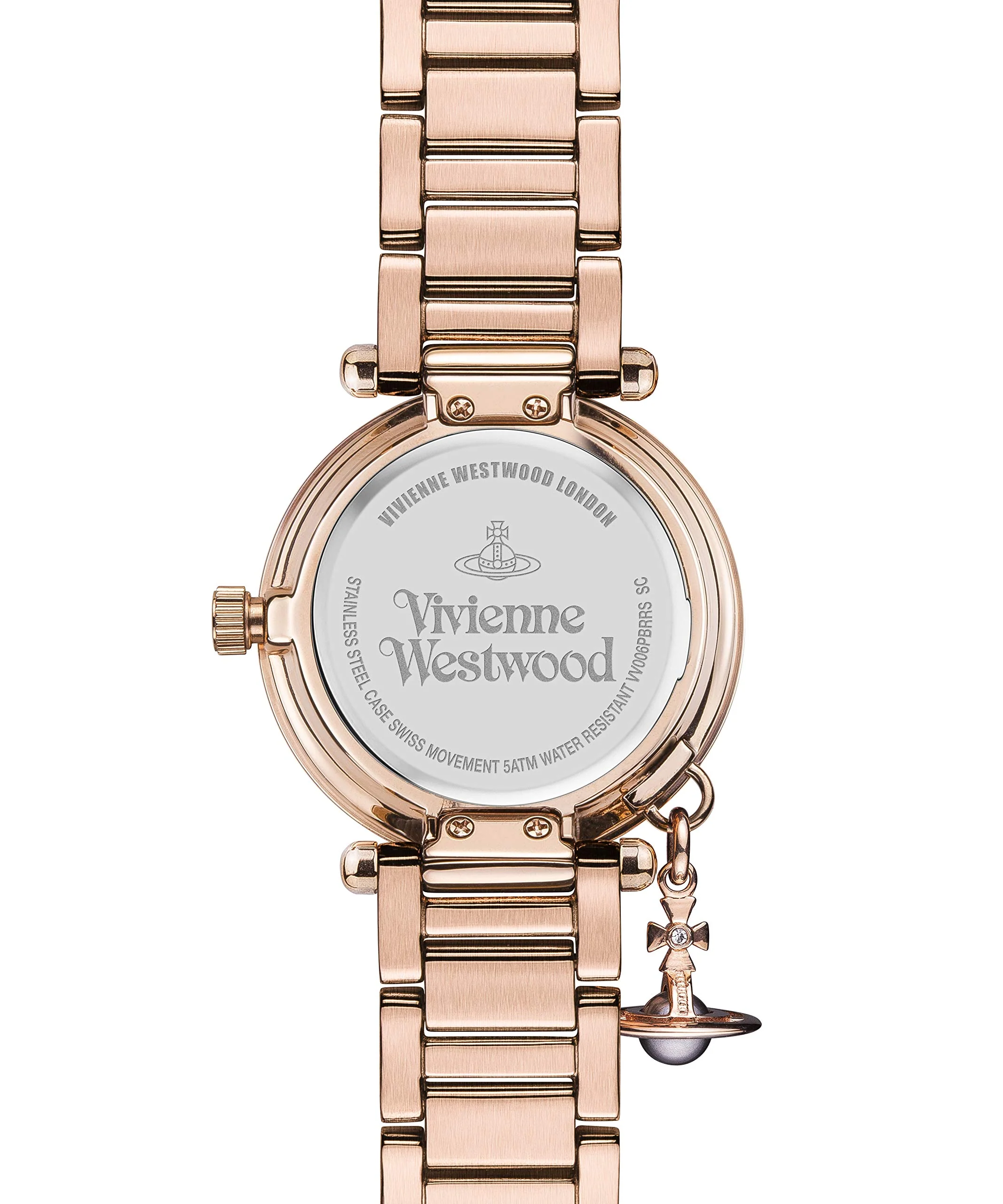 VIVIENNE WESTWOOD VV006PBRRS Mother Orb Quartz Watch - Image 4