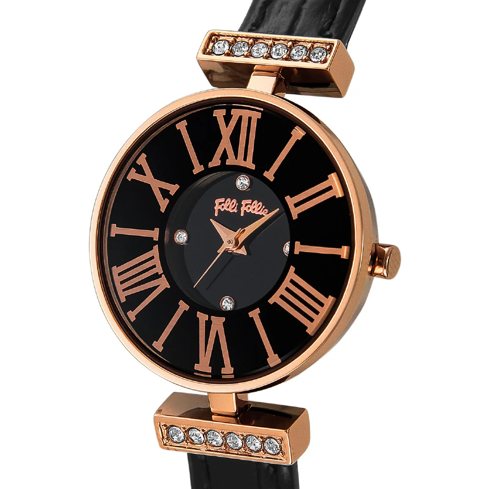 WF13B014SSKBK Dynasty Stylish Design Water Resistant Stainless Steel Band Quartz Movement - Image 2