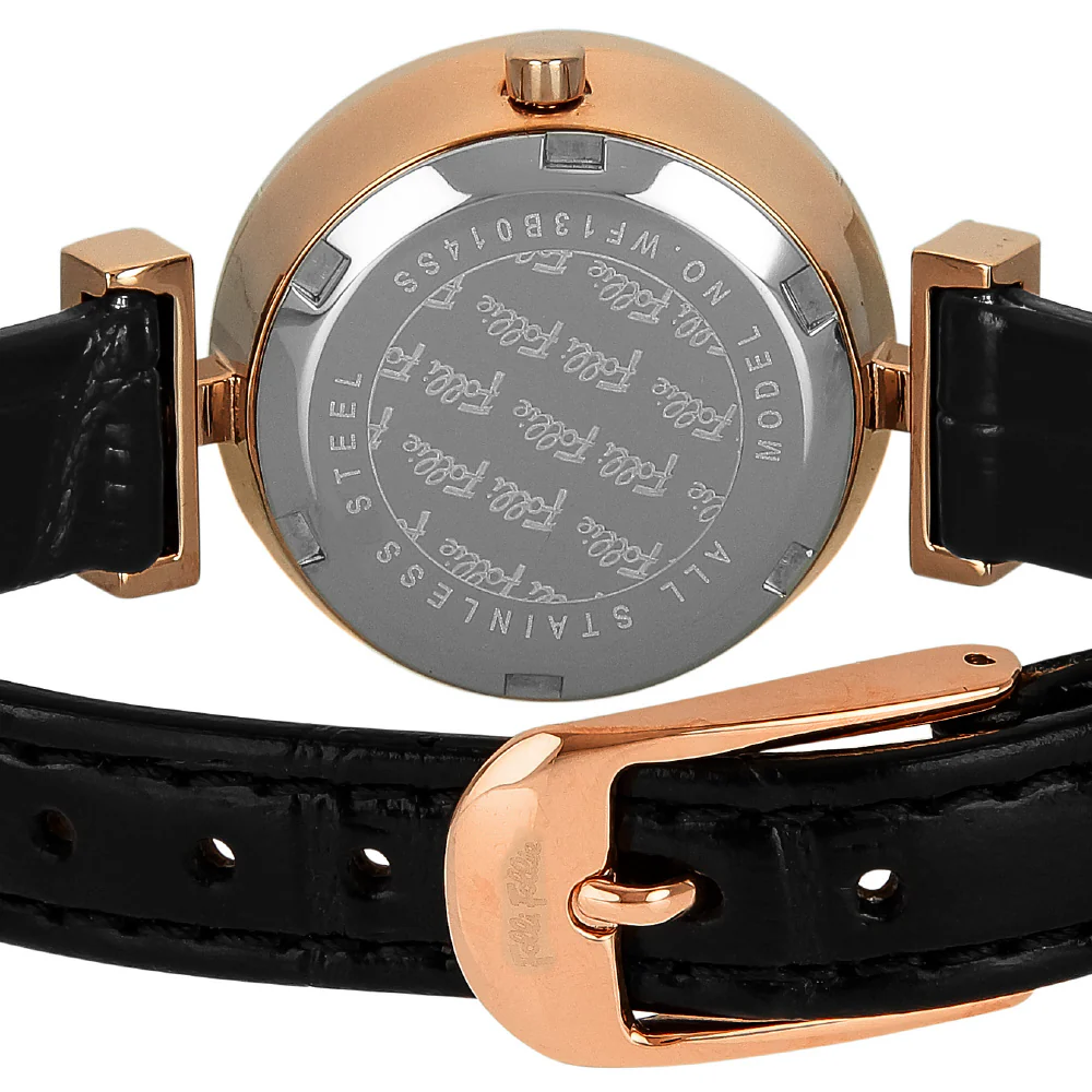 WF13B014SSKBK Dynasty Stylish Design Water Resistant Stainless Steel Band Quartz Movement - Image 3