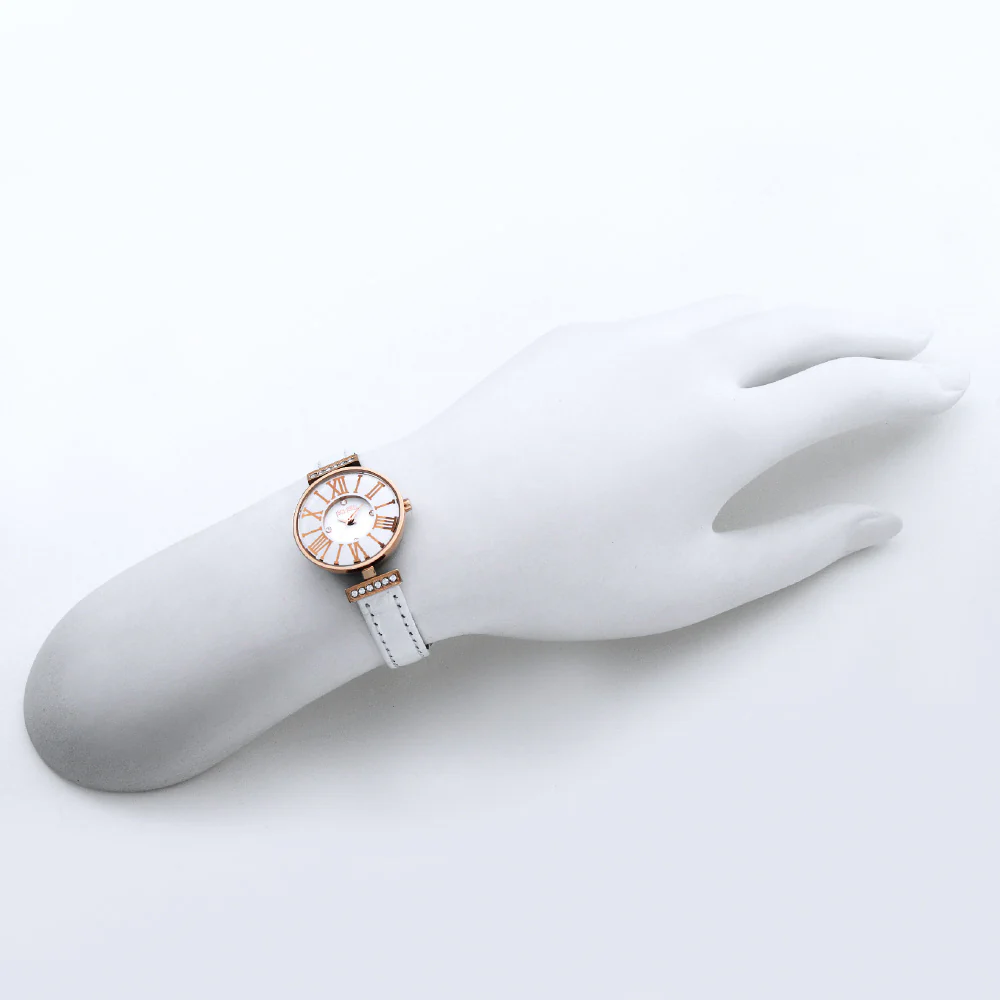 WF13B014SSWWH DYNASTY Luxury Watch - Water Resistant - Stainless Steel - Quartz Movement - Elegant Design - Image 4