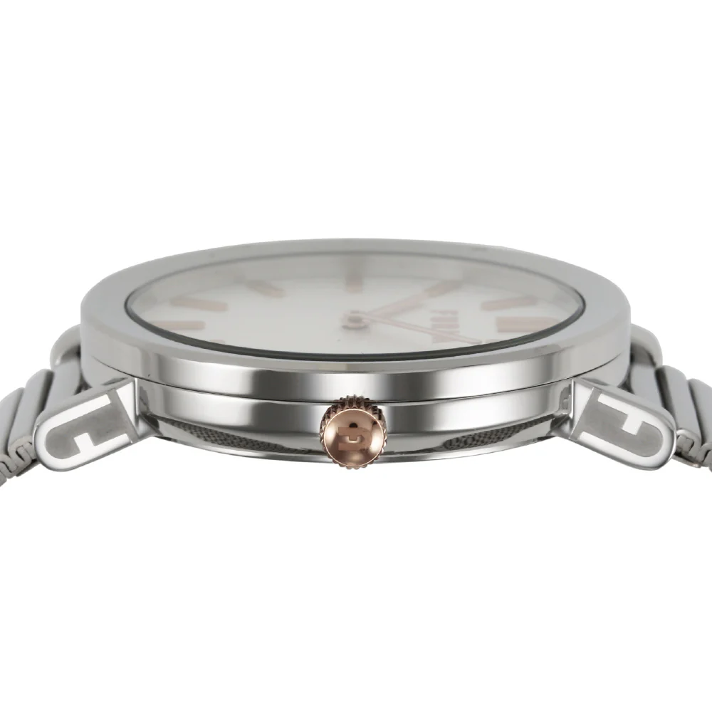 WW00003007L1 FURLA MINIMAL SHAPE Silver 2-Year Warranty Elegant Design Lightweight Stylish - Image 3