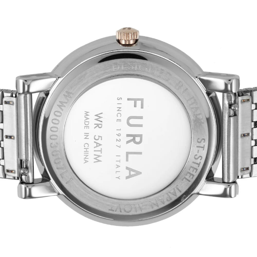 WW00003007L1 FURLA MINIMAL SHAPE Silver 2-Year Warranty Elegant Design Lightweight Stylish - Image 5