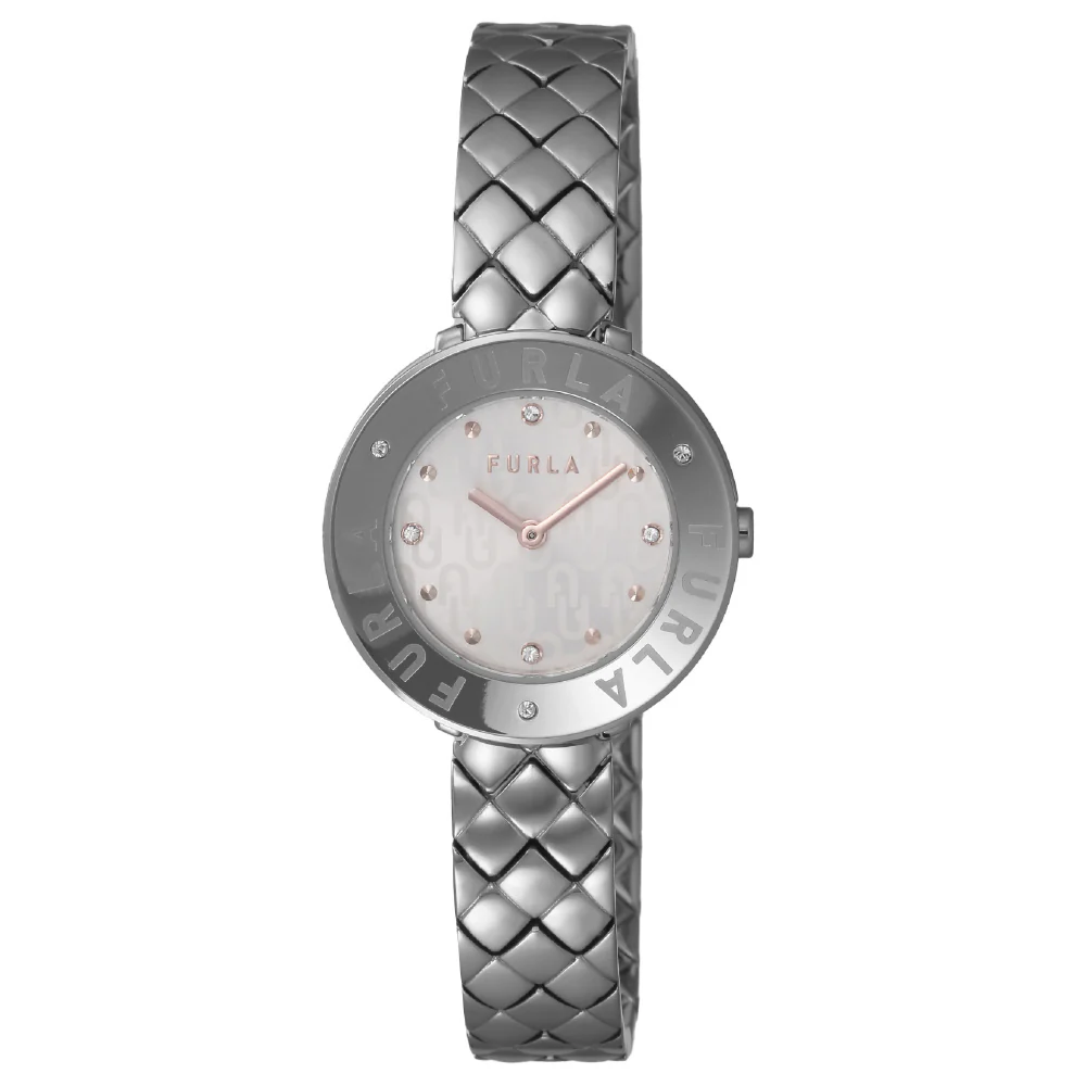 WW00004019L1 FURLA ESSENTIAL Silver Watch 2-Year Warranty Elegant Design Water Resistant Stylish Accessories