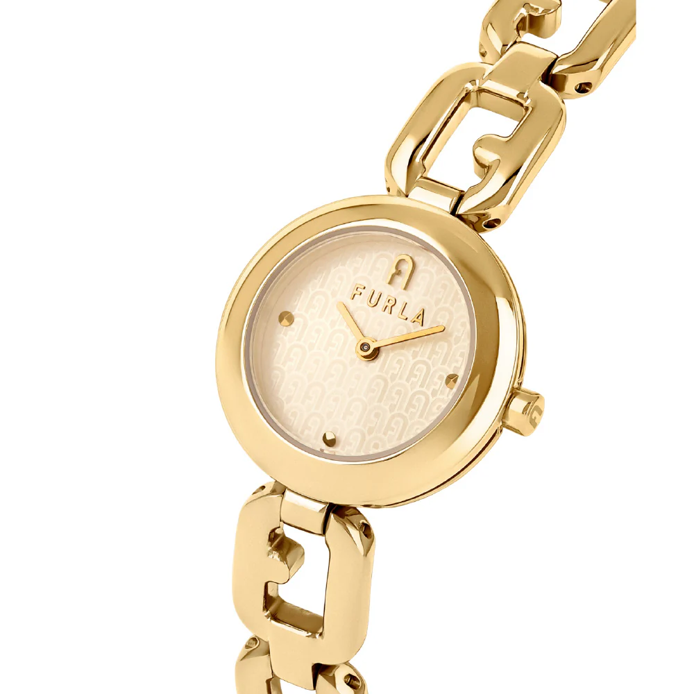 WW00015020L2 FURLA ARCO CHAIN Elegant Gold Design 2-Year Warranty Authentic Timepiece Stylish and Versatile - Image 2