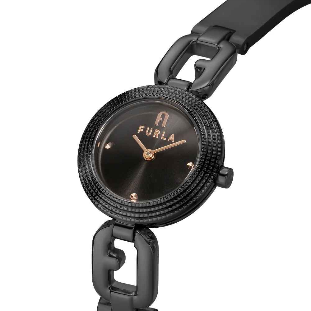 WW00015022L7 FURLA ARCO CHAIN 2-Year Warranty Black Elegant Design Durable Materials Stylish Accessory - Image 2