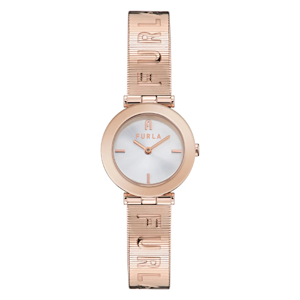 WW00015029L3 FURLA PIUMA Elegant Pink Gold Finish 2-Year Warranty Stylish Design Water Resistant