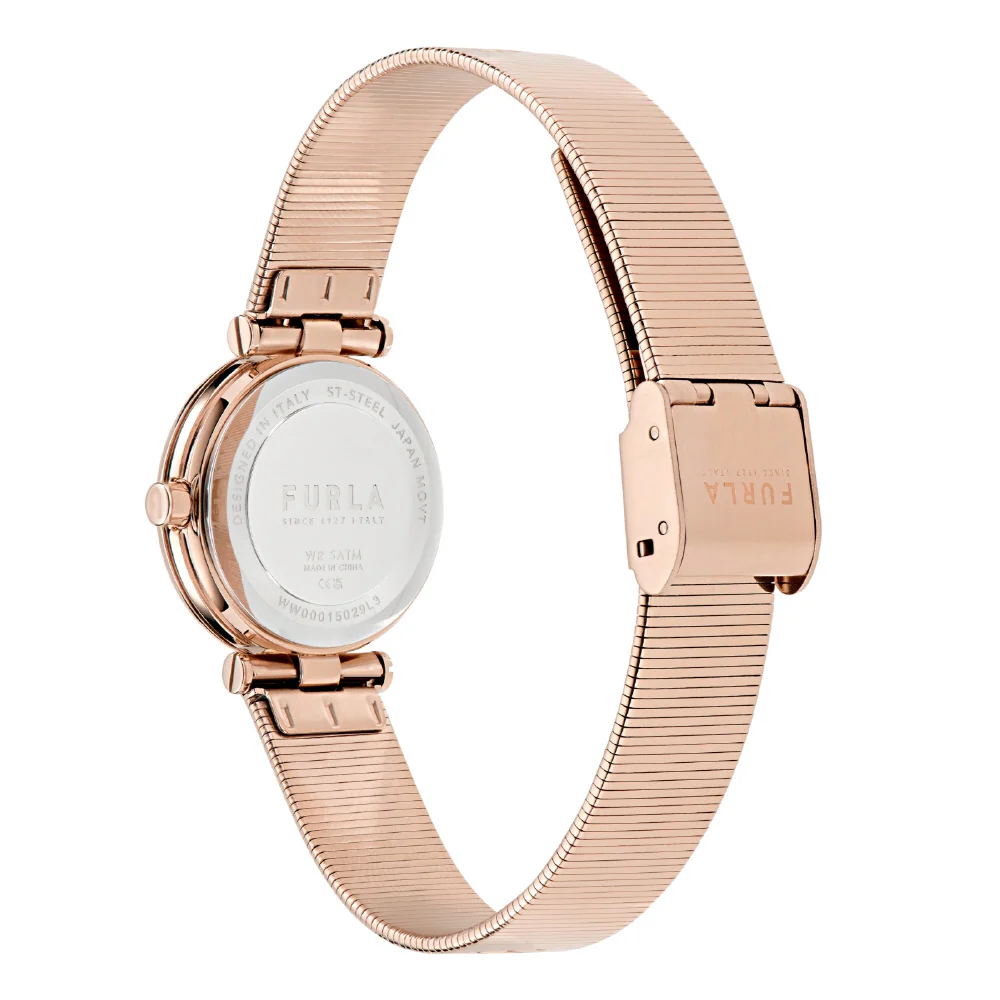 WW00015029L3 FURLA PIUMA Elegant Pink Gold Finish 2-Year Warranty Stylish Design Water Resistant - Image 4