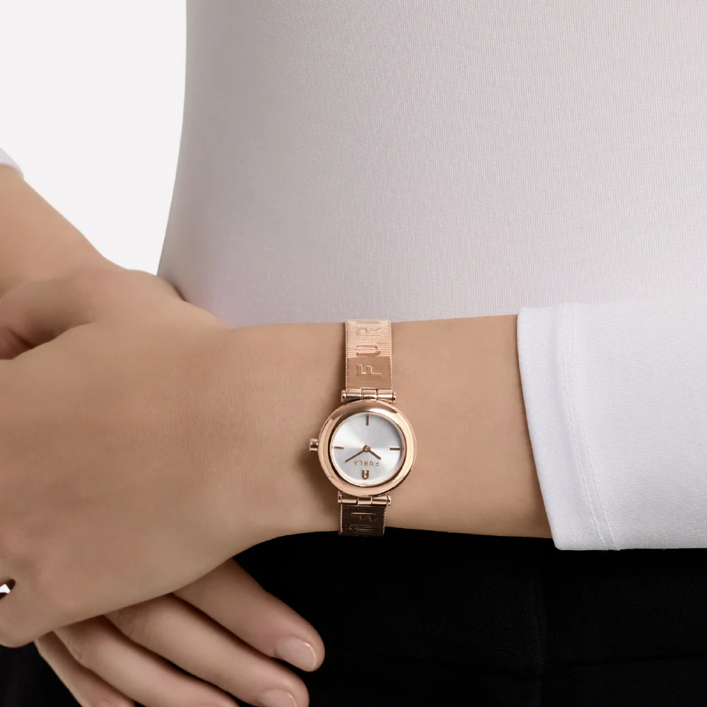 WW00015029L3 FURLA PIUMA Elegant Pink Gold Finish 2-Year Warranty Stylish Design Water Resistant - Image 5