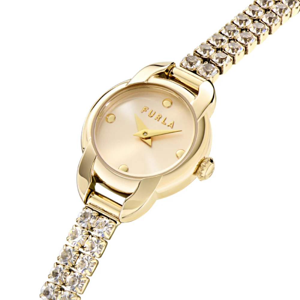 WW00064010L2 FURLA MINI SHAPE Elegant Design Yellow Gold 2-Year Warranty Authentic Luxury Watch - Image 2
