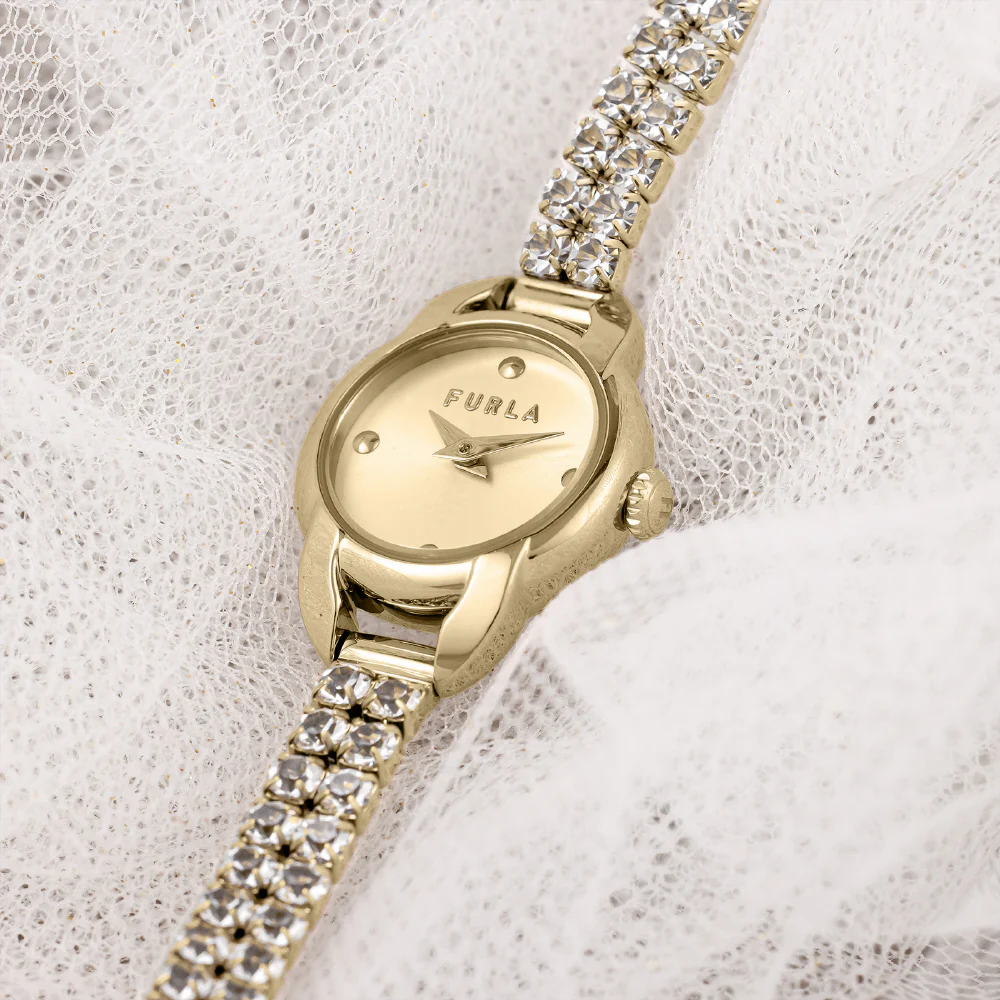 WW00064010L2 FURLA MINI SHAPE Elegant Design Yellow Gold 2-Year Warranty Authentic Luxury Watch - Image 6
