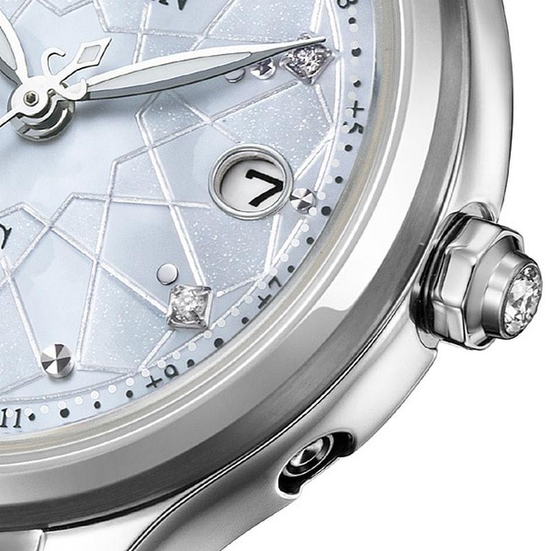 xC hikari collection Titania Happy Flight Limited solar radio ladies watch ES9490-87D - Image 6