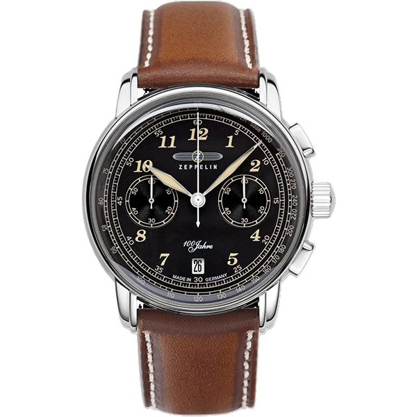 ZEPPELIN 7674 3 G Elegant 30mm Micro Watch with 2 Year Warranty, Stylish Design, Water Resistant, Perfect for Everyday Wear