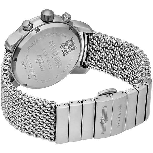 ZEPPELIN 7680 M2 GRY Stylish 38mm Phantom White Ceramic Watch with 5 Year Warranty and Water Resistance for Everyday Elegance - Image 5