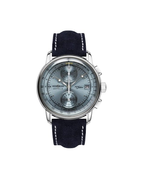 ZEPPELIN 86704 100th Anniversary Series Blue Watch with 2 Year Warranty and Genuine Craftsmanship for Timeless Elegance