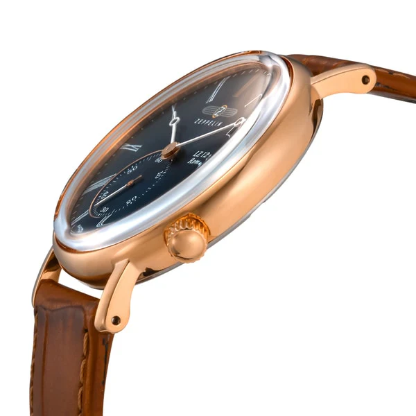 ZEPPELIN LZ120 Navy Genuine Product 2-Year Warranty Swiss Movement Water Resistant