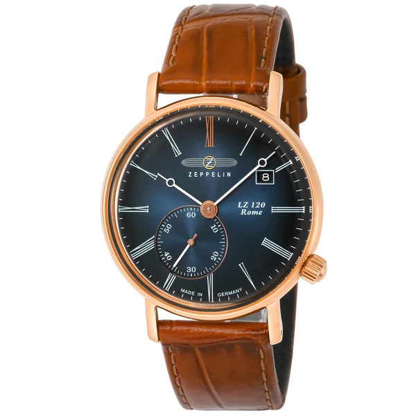 ZEPPELIN LZ120 Navy Genuine Product 2-Year Warranty Swiss Movement Water Resistant - Image 3